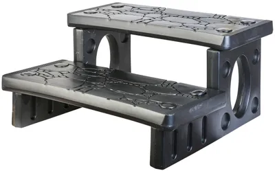 Obrázek produktu pro Infinity Spas & Wellness co. JZST001 (grey), Schodišťové zábradlí, Bestway, Černá, Plast, Krabice, 750 mm