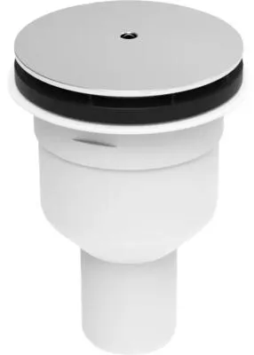 Produktbild von veporit Duschablauf für Dusche 90 mm Ablauf senkrecht chrom
