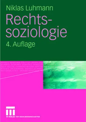 Produktbild von Rechtssoziologie