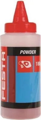 Produktbild von Umweltverträgliches Pulver Rot 180 g Nachfüllpackung für Kreidestifte und Schnurwickler