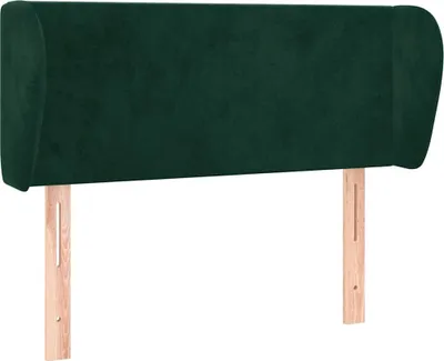 Obrázok produktu pre vidaXL Čelo postele s ušami tmavozelené 83x23x78/88 cm Velvet