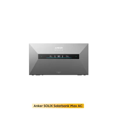 Produktbild von Powerness® Balkonkraftwerk Speicher mit Anker SOLIX Solarbank Max AC 7kWh, All-in-One Stromspeicher mit bis zu 5000W Ausgangsleistung (0% MwSt.)