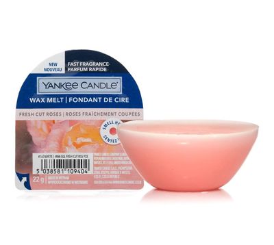 Yankee Candle FRESH CUT ROSES - Vonný vosk 22 g