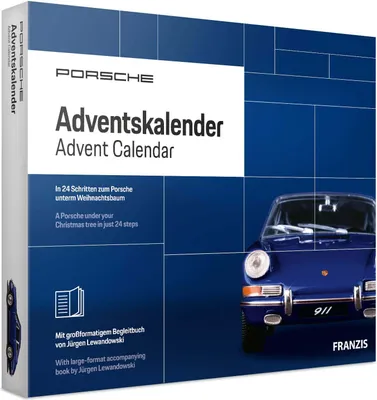 Produktbild von Franzis Adventskalender 2019 Porsche