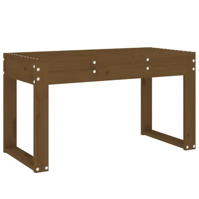 Produktbild von vidaXL Gartenbank Honigbraun 80x38x45 cm Massivholz Kiefer