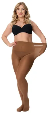 Obrázek produktu pro Romartex Punčochové kalhoty plus size, 60 DEN, 3D, velikosti XL-6XL, silné, zakrývají