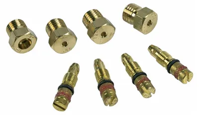 Produktbild von Düsensatz Flüssiggasdüse Düse Flüssiggas für Kochstelle Herd Gas Bosch Siemens 00603561 603561 auch Neff Balay Constructa Gaggenau