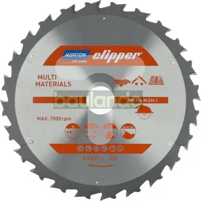 Obrázok produktu pre Kotúčová píla Norton Clipper Univerzálny / hrubý 230x30 24Z