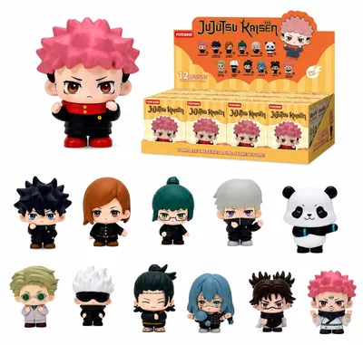 Obrázok produktu pre Solidchoice – Zberateľská krabička Jujutsu Kaisen s 12 miniatúrnymi figúrkami