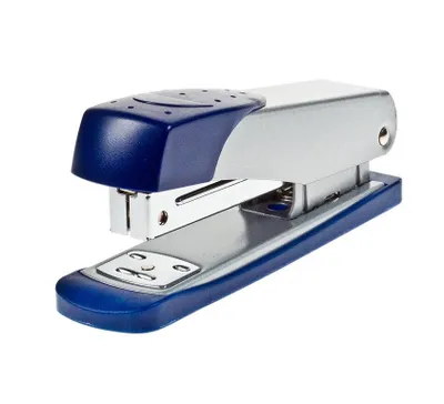 Produktbild von Metall-Heftgerät / Hefter bis 25 Blatt / für Heftklammergröße 24/6 / Farbe: blau
