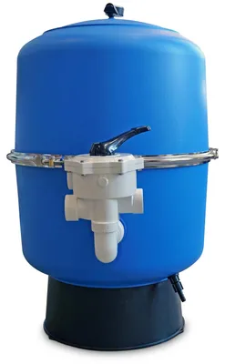 Produktbild von Sandfilterbehälter aus GFK 2-teilig inkl. 6-Wege-Side-Mount Ventil 600 mm