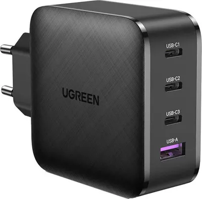 Image de Chargeur de Courant Ugreen CD224 65W Noir