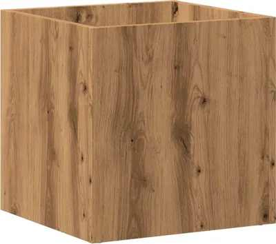 Immagine prodotto di Fioriera Rovere Artigianale 40x40x40 cm in Legno Multistrato