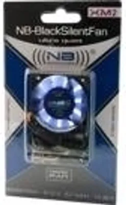Produktbild von Noiseblocker BlackSilentFan XM2, Ventilator, 4 cm, 3800 RPM, 6,7 m³/h, Schwarz