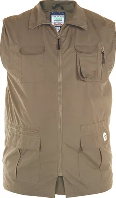 Image de Gilet multifonctionnel Duke pour hommes Enzo avec poches, Kingsize DC200 (4XL) (Noyer)