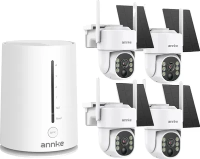 Produktbild von Sicherheitskamera, 4MP Auflösung, drahtlose Verbindung, Keine Karte
