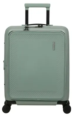 Productafbeelding van American Tourister trolley met laptopvak Dashpop Spinner 55 / 20 Exp Frontloader Iceberg Green mintgroen