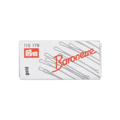 Obrázok produktu pre Sponky do vlasov hladké, 4 cm, 12 ks, zlaté