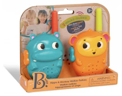 Obrázek produktu pro B.Toys Sada pro experimenty – Vysílačky, motiv: slon a opice