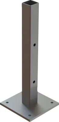 Produktbild von Pfostenanker Osmo für Aluminiumpfosten zum Aufschrauben 9 x 9 cm