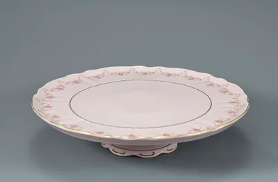 Produktbild von Sonata, Kuchenteller, 26 cm, rosa Porzellan, Blumen, Leander