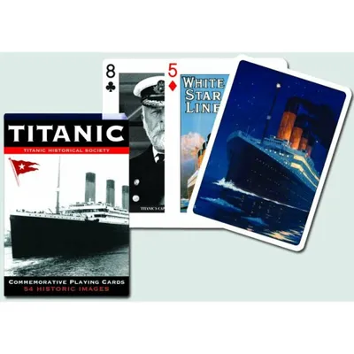 Obrázek produktu pro Karty do gry Piatnik 1 talia, Titanic