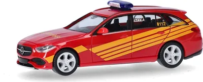Produktbild von Herpa PKW Mercedes-Benz C-Klasse T-Modell KoDw Feuerwehr 097833