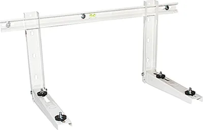 Produktbild von Fischer Halterung für Außenklimaanlage KLIMA KLIK 420 – verzinkter Stahl, Ausleger 420 mm, inklusive Dübel und Schwingungsdämpfer