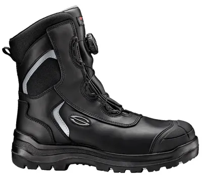 Produktbild von Sir Safety POLAR Sicherheitsstiefel S3 Leder Fiberglaskappe wasserabweisend schwarz, 43, Schwarz