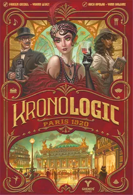 Image de Kronologic: Paris 1920 (Édition italienne) – Puzzle – Ghenos Games – 1-4 joueurs – 10+
