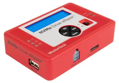 Obrázek produktu pro WiebeTech NVMe Drive eRazer pro M.2 a U.2 SSD, odolná vysoce kvalitní konstrukce pro spolehlivé každodenní použití a mobilní opravy pro spolehlivé každodenní používání a kompatibilita mobilních telefonů