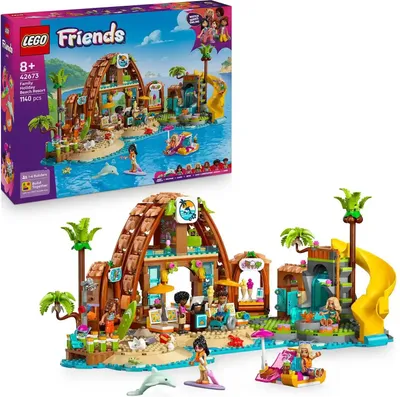 Zdjęcie produktu dla LEGO® Friends 42673 Rodinná dovolená u pláže
