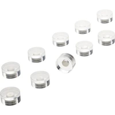 Produktbild von Magnetoplan Design-Magnete, Acryl, 15 mm 10 Stück 10 Stk