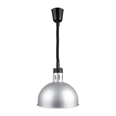Produktbild von Buffalo Ausziehbare Runde Wärmelampe Mit Silber-Finish