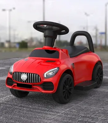 Image de Voiture Pour Enfants Avec Batterie, Lumières Et Musique Rouge