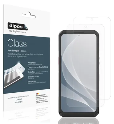 Immagine prodotto di 2x Pellicola Protettiva per Oukitel WP62 5G Protezione opaco Vetro Flessibile 9H dipos