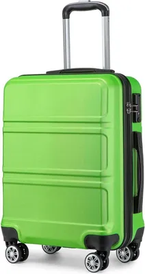 Productafbeelding van Koffer, trolley, reiskoffer, maat L (65 cm), appelgroen