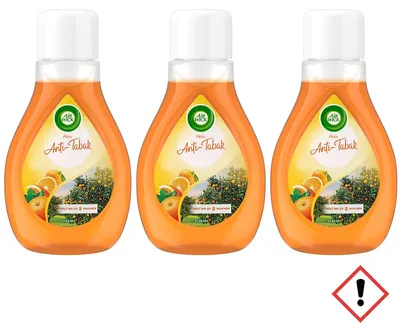 Immagine prodotto di Air Wick Active Anti Tabac deodorante per ambienti al cedro d'arancio 375 ml confezione da 3 pezzi