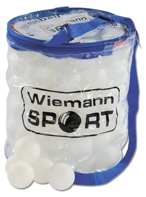 Produktbild von Tischtennisbälle Weiß 144 Stück Ø 40mm Trainingsbälle mit Balltasche