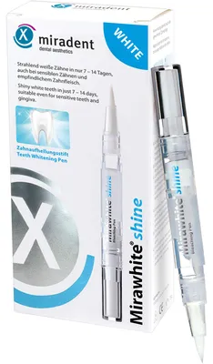 Productafbeelding van Tandbleekstift, Miradent, MiraWhite, inclusief kleurenschaal, 1,8 ml