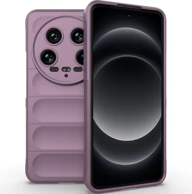 Produktbild von Handyhülle für Xiaomi 14 Ultra Weich TPU Silikon Stossfest Anti-rutsch Hülle Lila