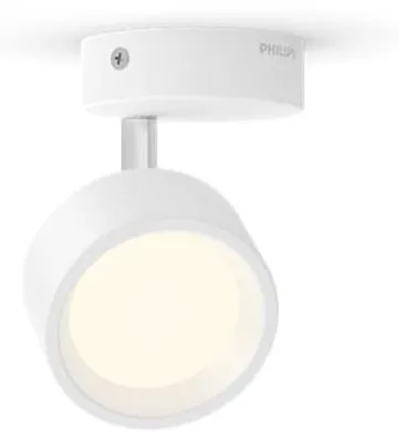 Obrázek produktu pro Philips Stropní/nástěnné bodové svítidlo Bracia, Bodová světla, LED, 2700 K, 550 lm, 220-240 V, Bílá
