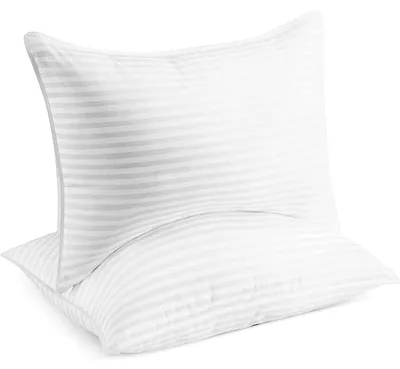 Produktbild von Hotel Collection Kopfkissen, 2er-Pack, Queen-Size, Kissen für Seiten- und Rückenschläfer, superweiche Kissen mit Daunenalternative und Mikrofaserfüllung