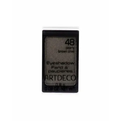 Produktbild von ARTDECO Eyeshadow Pearl Refill 48 pearly brown olive, Puder, Rauchig, Glättend, pearly brown olive, 1 Farben, Perleffekt, Satin, 0,8 g