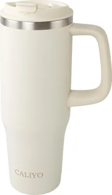 Produktbild von Thermobecher Weiß 1,2 Liter extrem Isolierend Kaffee Becher Heiß Kalt