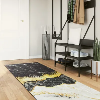 Produktbild von Möbel Teppich Waschbar Mehrfarbig 80x300 cm - Designerteppiche &36212