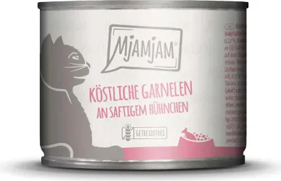Obrázok produktu pre Mjamjam 200gx6 lahodné krevety a kuracie mäso