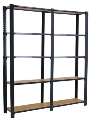 Immagine prodotto di Scaffale per carichi pesanti Simonrack OFFICLICK 5 8425437127724 antracite, marrone 160,0 x 30,0 x 210,0 cm