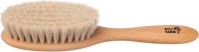 Produktbild von Babybürste aus Ziegenhaar und gewachster Buche, 18,5 cm, für Streichelmassage
