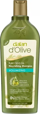 Image de Dalan d'Olive - Shampooing - Extra Volume - Pour cheveux fins et clairsemés - Nourrissant - 400 ml - 1 pièce
